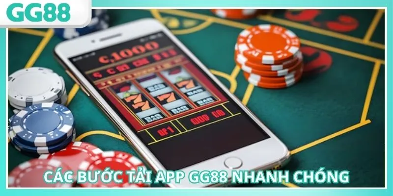 Thực hiện theo các bước tải app GG8 cực đơn giản